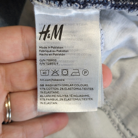 H&M Vintage Mom Fit Ultra High Ankle Jeans 14 - Picture 6 of 10